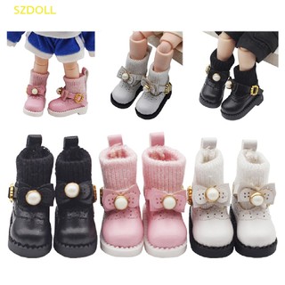 Giày búp bê giả da handmade ob11 dod 1 / 12 bjd