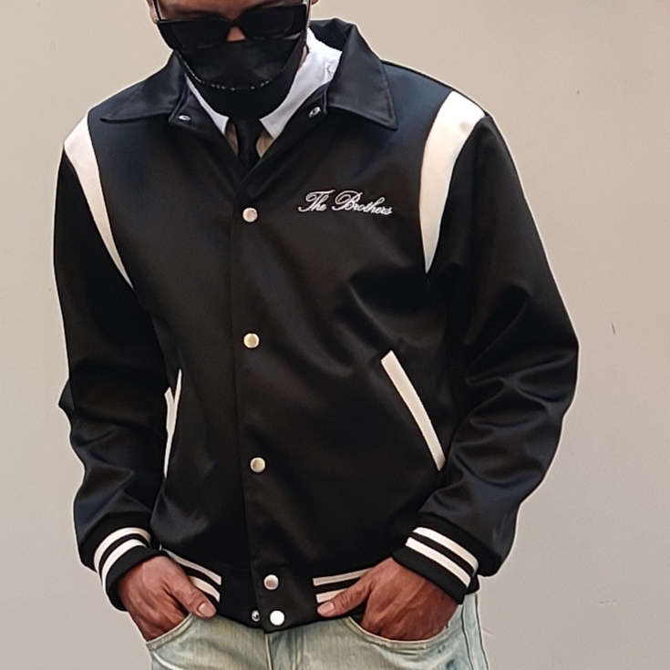 Áo khoác varsity jacket THE BROTHERS form boxy