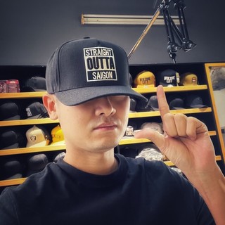 Nón Trucker fom StraightouttaSaiGon/StraightouttaHaNoi Brand OneHat chất lượng cao quai cài nút