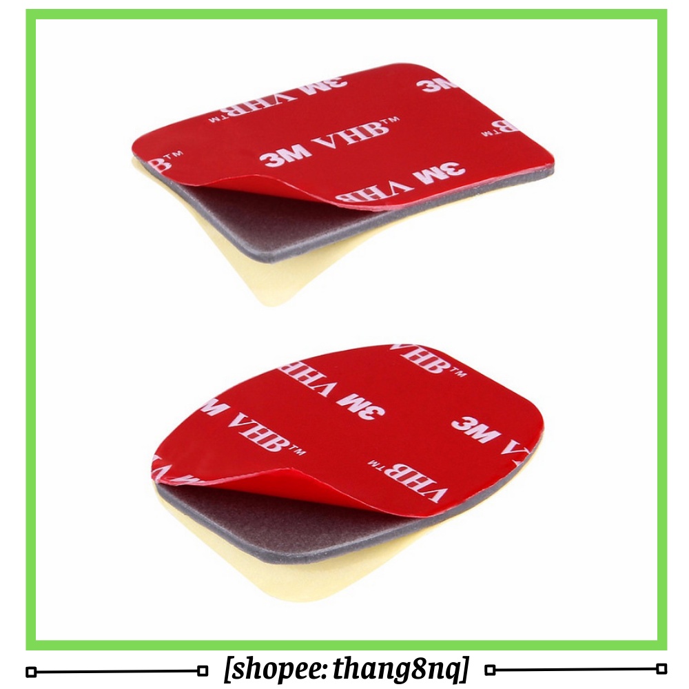 Bộ miếng dán 3M kèm chân đế cho gopro, action cam