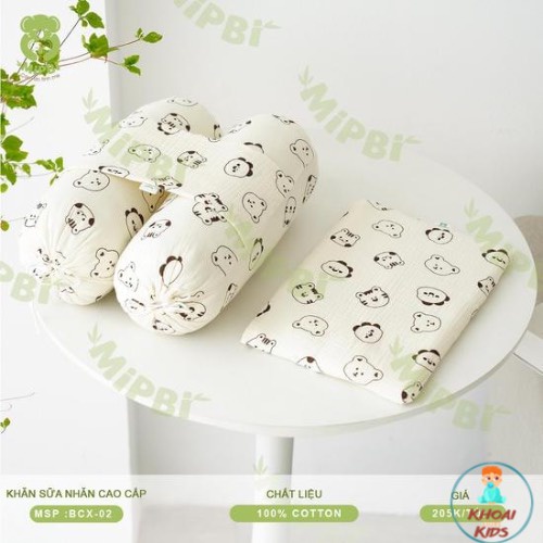 Set gối chặn xô nhăn Mippi cho trẻ sơ sinh