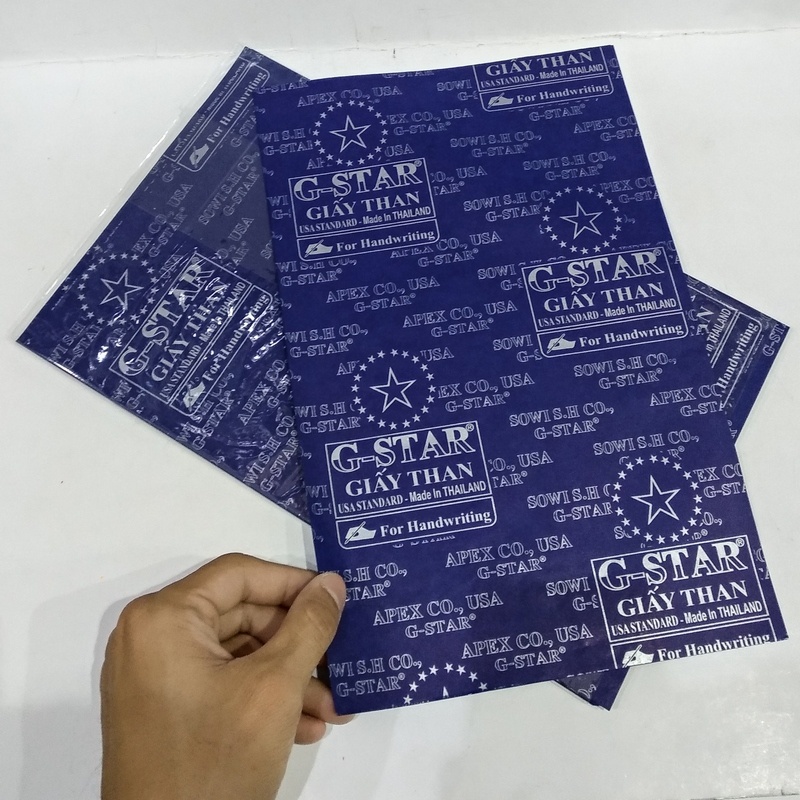 Combo 10 Tờ Giấy Than Xanh GStar