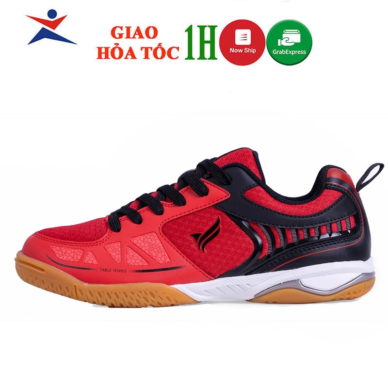 Giày bóng bàn nam nữ kamito Nagado chính hãng mẫu mới KMGT220154 giảm chấn êm ái màu đỏ