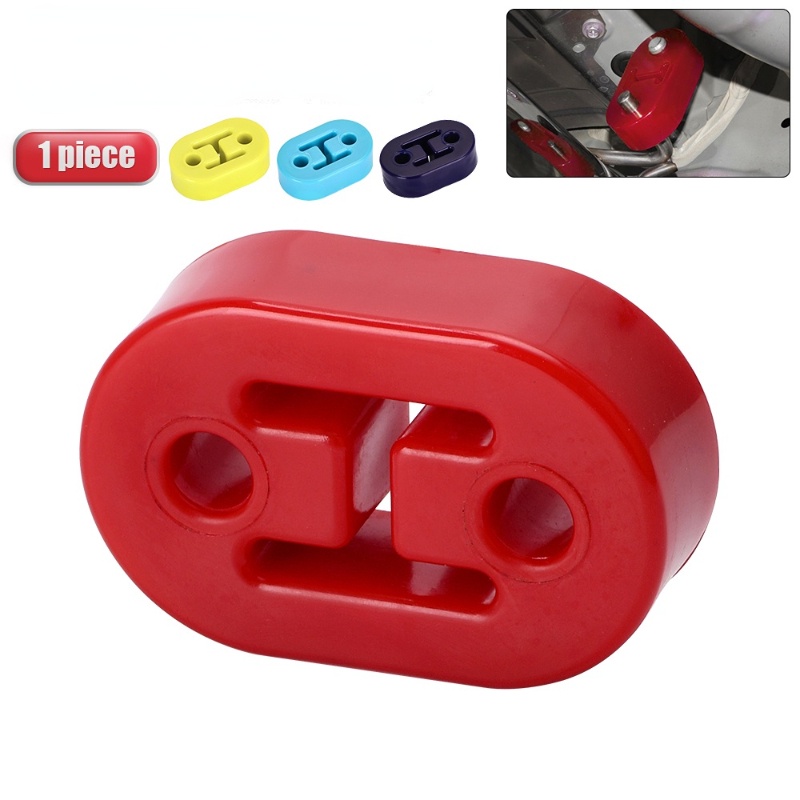 1 Móc Treo Ống Xả Xe Hơi 2 Lỗ Ngắn Cách Điện 11mm Thông Dụng