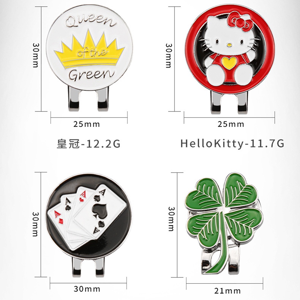 Kẹp Tháo Gỡ Nhanh Họa Tiết logo Golf MK010