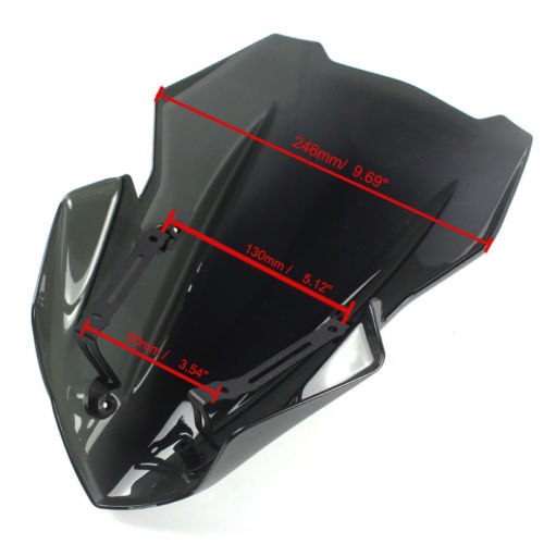 Kính Chắn Gió Chuyên Dụng Cho Xe Mô Tô Kawasaki Z900 Z 900 2017 2018 2019