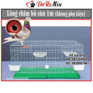 STHA- Lồng chim bồ câu loại 1 mét bằng kẽm loại tốt chuồng nuôi bồ câu công nghiệp bồ câu pháp