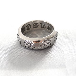 Nhẫn unisex Chrome Heart Flower bac cao cấp - Shop Lộc Độc Và Lạ
