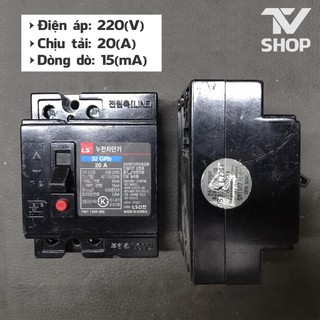 Cb chống giật vuông hàn 20-30a-30ma - aptomat chống giật