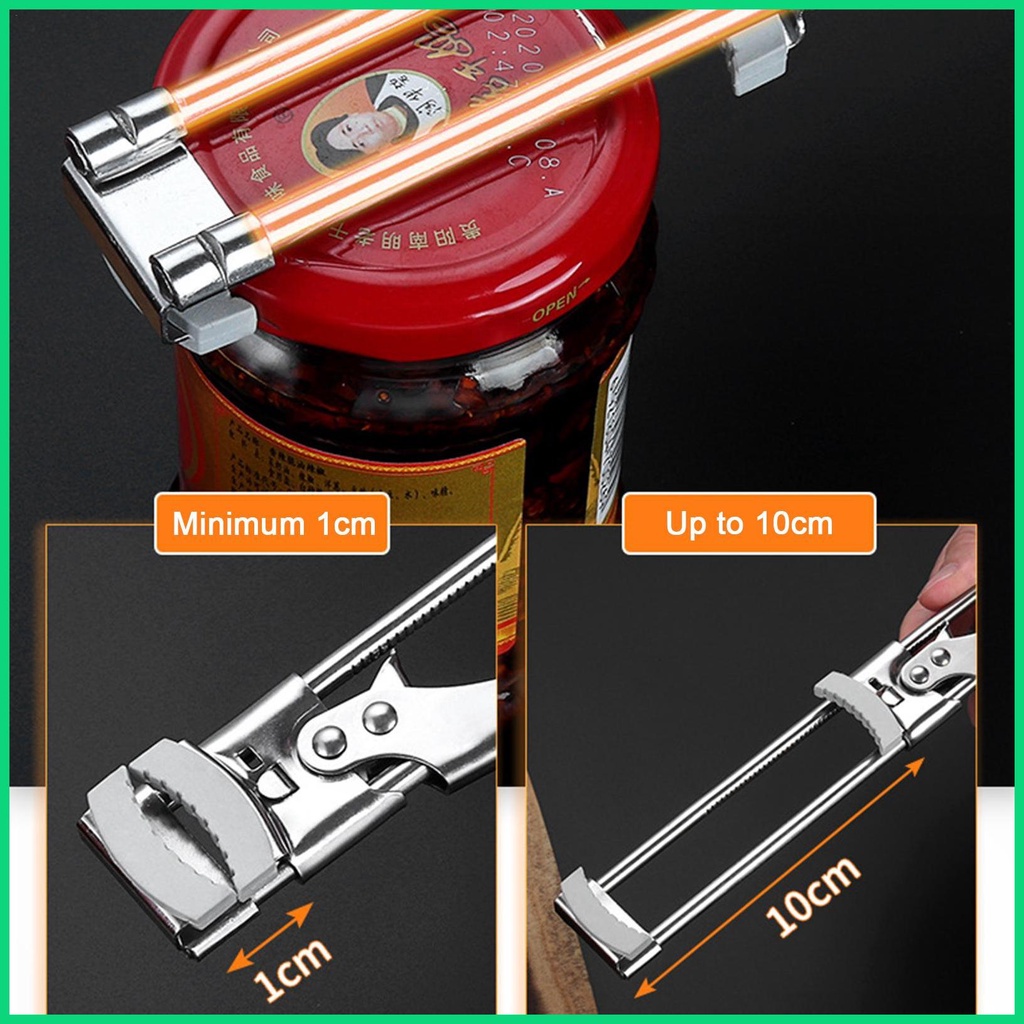 Dụng Cụ Mở Nắp Chai Bằng Thép Không Gỉ Tiện Lợi