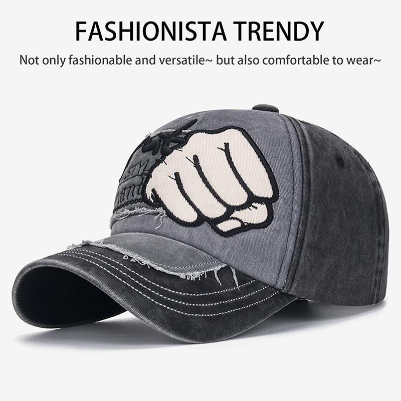 Jjiuad Mũ Lưỡi Trai Che Nắng Năm Mảnh Có Thể Giặt Được Phong Cách Mới Cho Nam Và Nữ