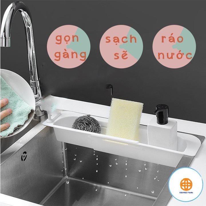 Giá để đồ rửa chén rút gọn Việt nhật 5612