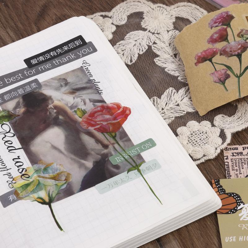 Bộ 3 sticker hiện đại họa tiết trong suốt (ST24)