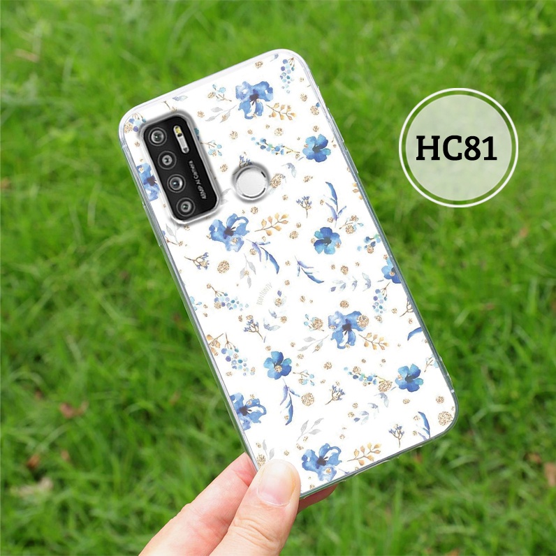 Ốp dẻo Vsmart dành cho Live 4 - Joy 4 in hình hoa nhỏ basic dễ thương dáng bo viền chức năng bảo vệ camera bền đẹp.