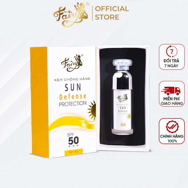 Kem chống nắng Fairy - SPF 50+++ - nâng tông nhẹ nhàng dung tích 30gram