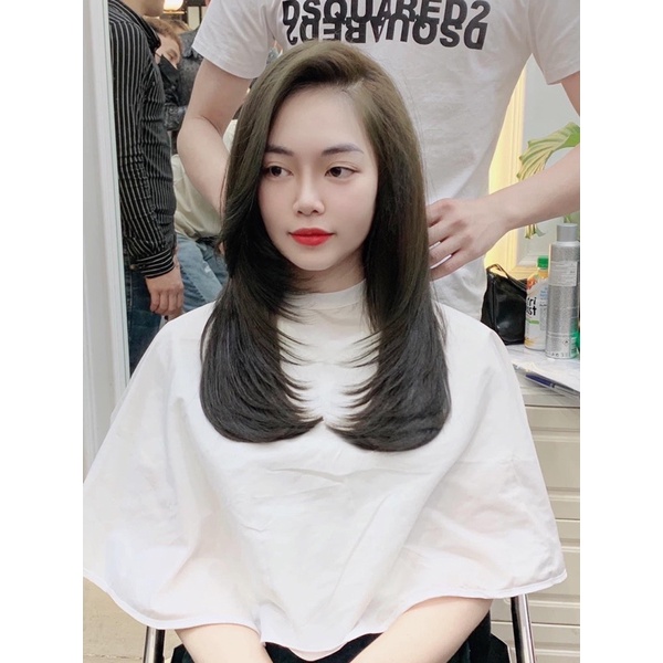 ❌GIÁ SỈ❌ khăn choàng chụp ảnh mẫu tóc ở salon giúp mái tóc khách hàng nổi bật hơn