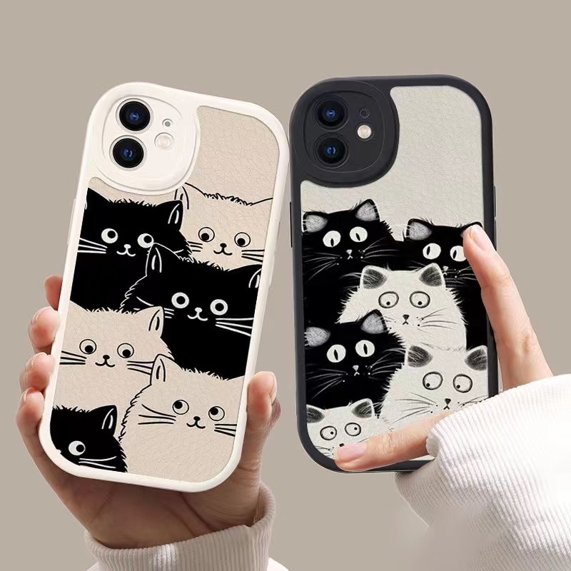 Ốp lưng Oppo A17 A17k A57 A54 A16 A77s A15 A96 A93 A36 A16k A16e A95 A76 A74 A55 A5s A15s A1k A92 A52 A53 A33 A31 A12 A9 A5 2020 A7 A3s Ax7 A83 Reno 8z 7z 7 6 5 4 F9 Pro lovely Cartoon Kitty soft phone case