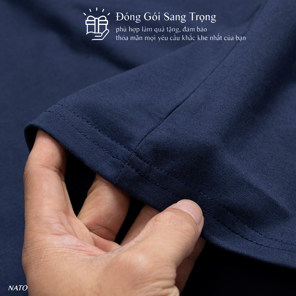 Áo Thun Cổ Tròn Nam CALI Vải Cotton Cao Cấp Basic Đẹp Phông Tay Ngắn Màu Trắng Đen Đỏ Xanh Navy Trơn Họa Tiết NATO