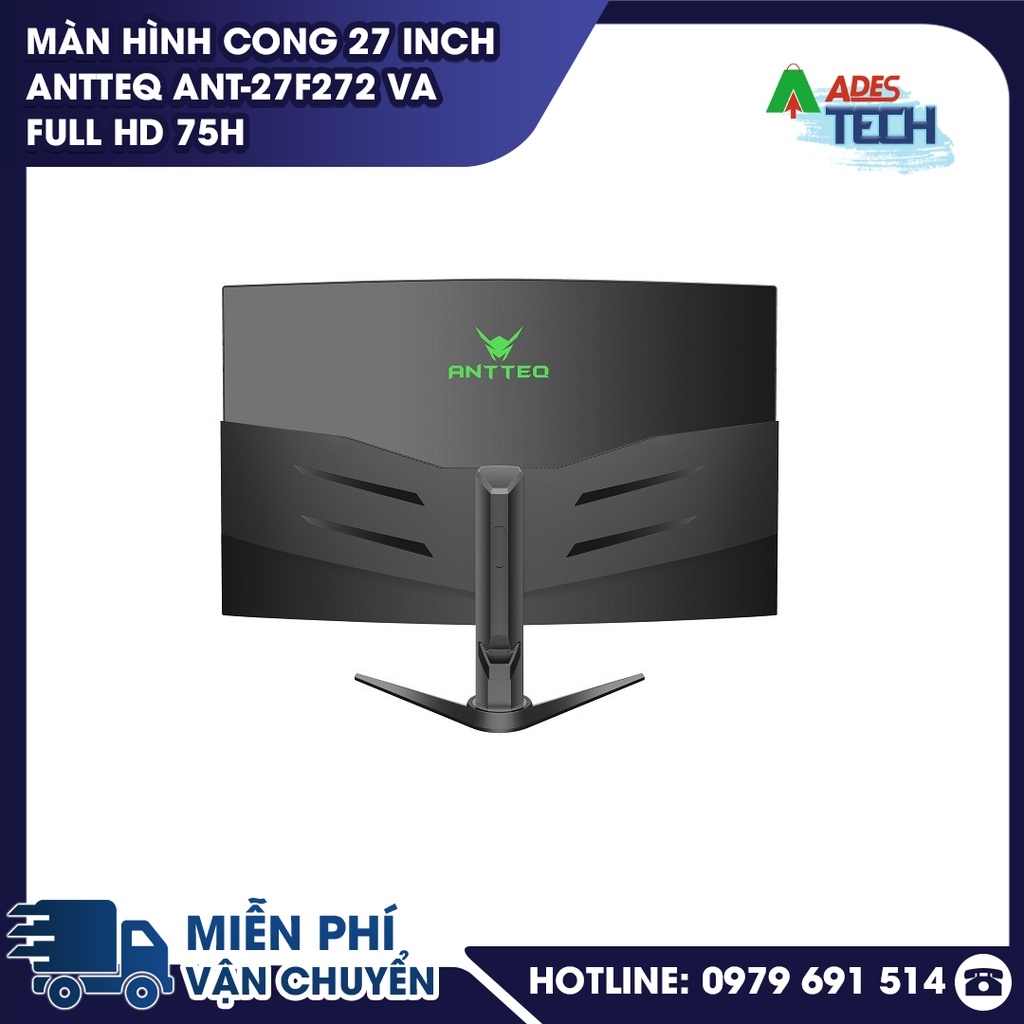 ✔️ Màn hình cong  ANTTEQ ANT-27F272 VA ✔️ 27 inch Full HD 75H ✔️ BH 24 tháng