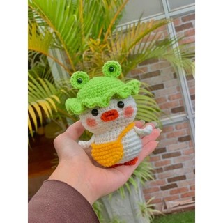 Móc khoá con  vịt len đáng yêu handmade (Làm theo yêu cầu)