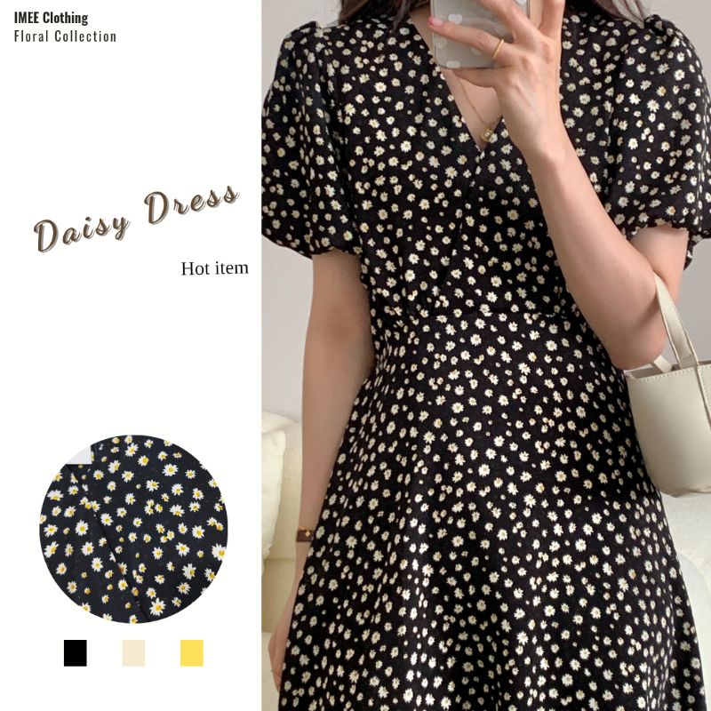 Đầm hoa dáng xoè |IMEE|