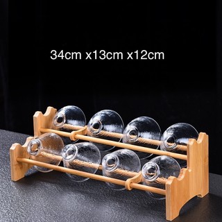 Kệ gác chén,ly trà bằng tre tự nhiên,gỗ hắc đàn xử lý chống mối mọt ẩm mốc cong vênh