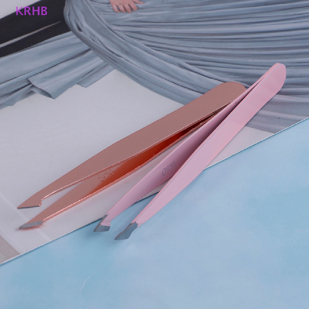 Nhíp Tỉa Lông Mày Bằng Thép Không Gỉ Tiện Dụng Chất Lượng Cao