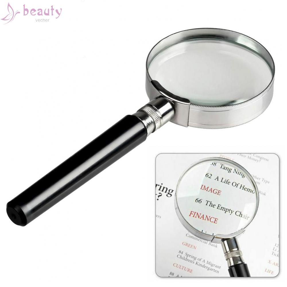 BEAUTYVE~Magnifier Magnifying 10X 50mm Compact Handheld Lightweight Magnification