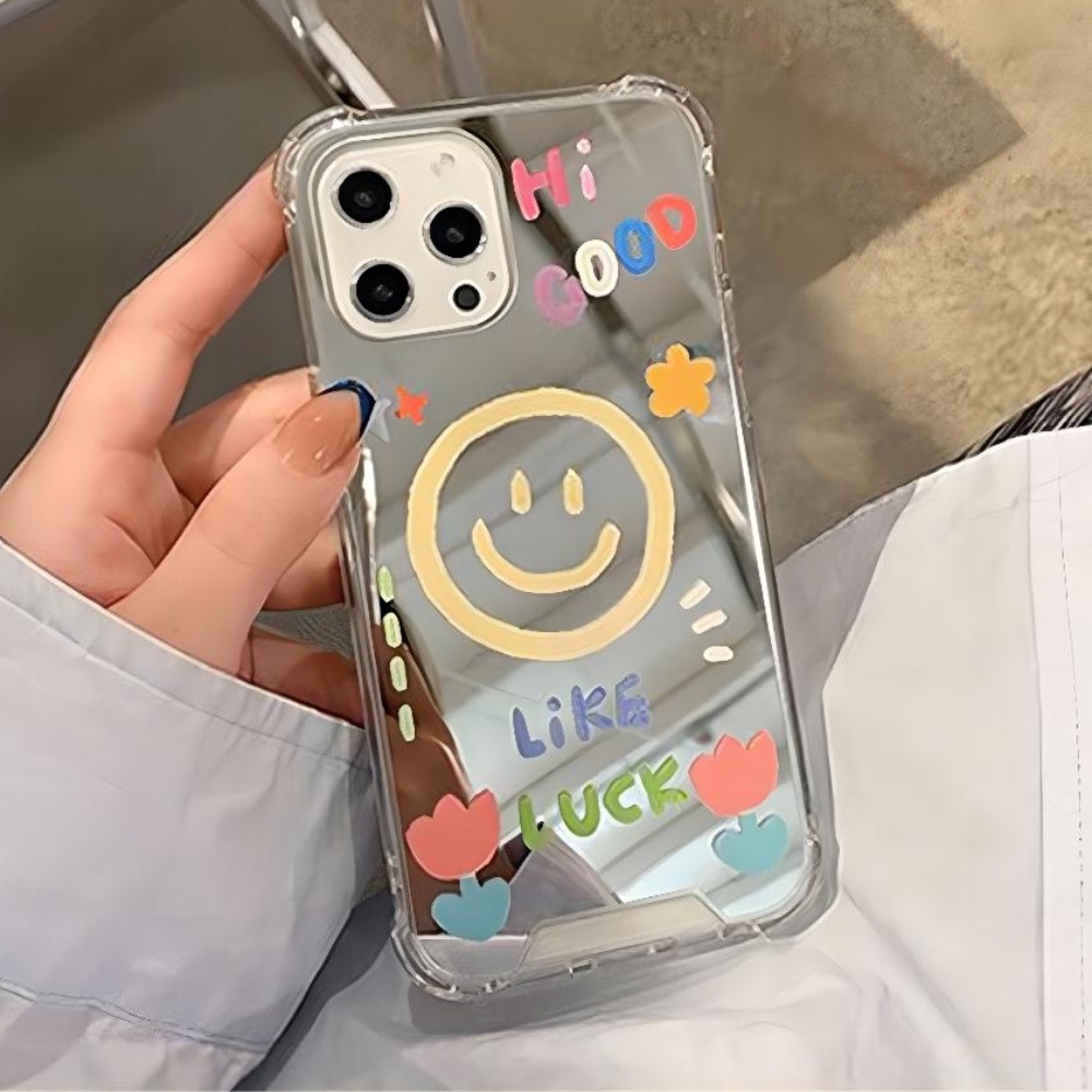 Ốp Điện Thoại TPU Chống Sốc Họa Tiết Bông Hoa Cho IPhone 13 12 11 Pro Max XS 8 7 Plus