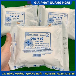 GẠC Y TẾ TIỆT TRÙNG 10x10x12 LỚP BẢO THẠCH DATE LUÔN MỚI NHẤT