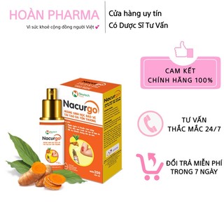 Dung dịch xịt bảo vệ da Nacurgo 12ml