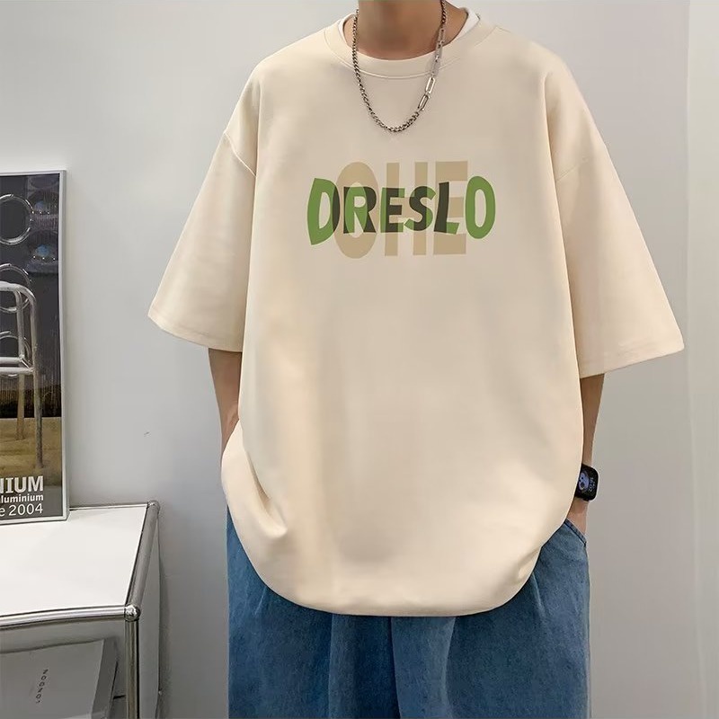 M-8XL áo phông nam big size Áo Thun cotton Tay Ngắn Thời Trang Cho Nam