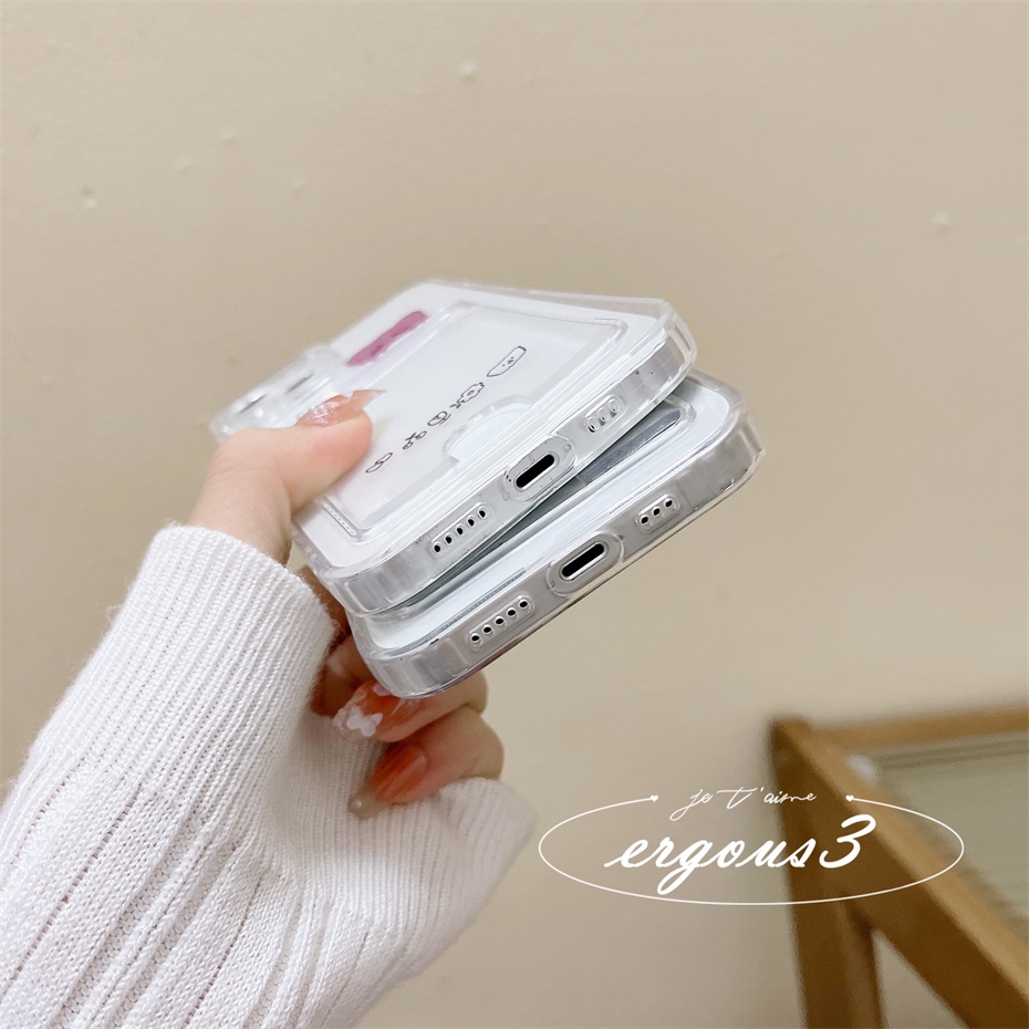 Ốp điện thoại dẻo họa tiết hoạt hình động vật dễ thương cho iPhone 14 13 12 11 Pro Max 12mini Se2020 X Xr Xs Max 7 8 Plus