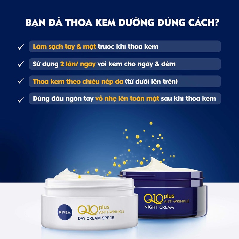 Kem Dưỡng Nivea Ngăn Ngừa Lão Hóa Ngày Đêm 50ml