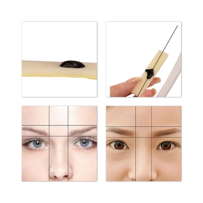 Thước Cung Đo Chân Mày Loại Lớn Sẵn Dây, Thước Cung Phun Xăm