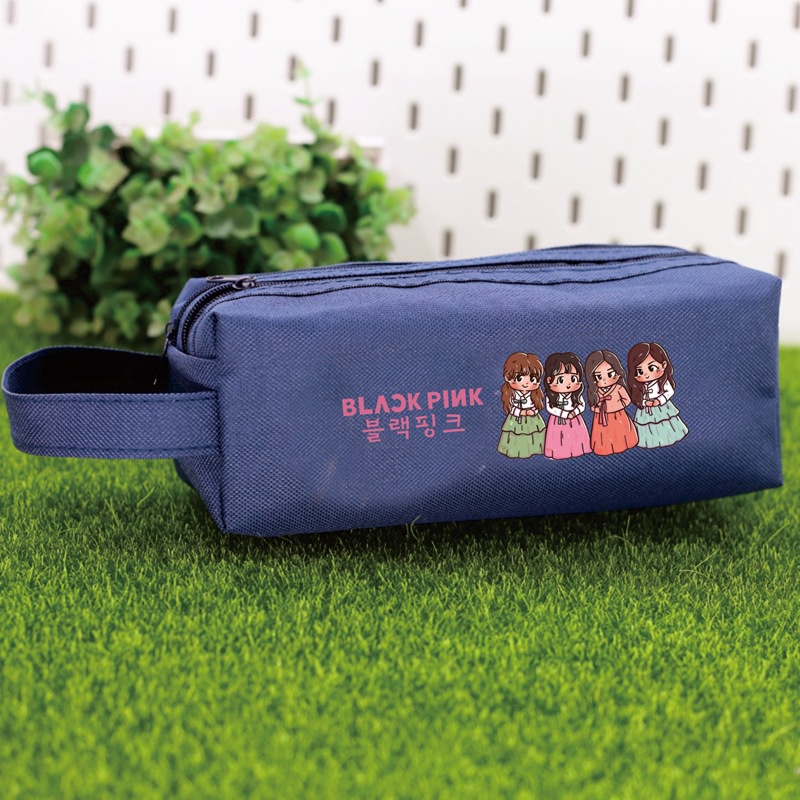 Túi Đựng Bút In Hình blackpink jisoo jennie rose lisa Xinh Xắn