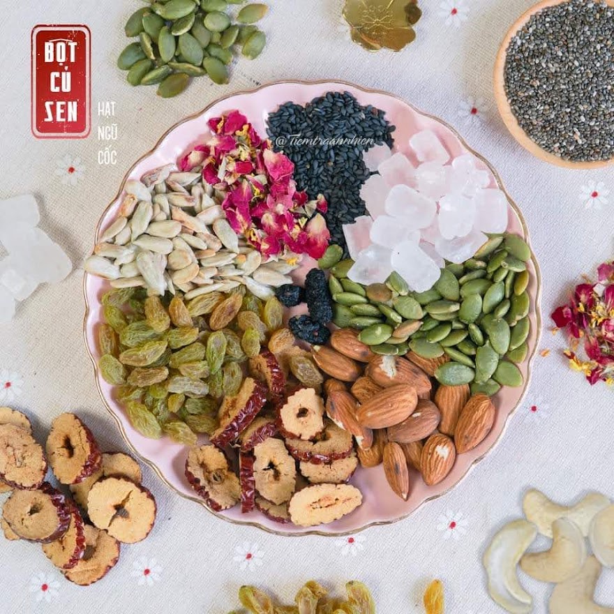 Bột Sen Ngũ Cốc Tâm An, 500gr/Hũ
