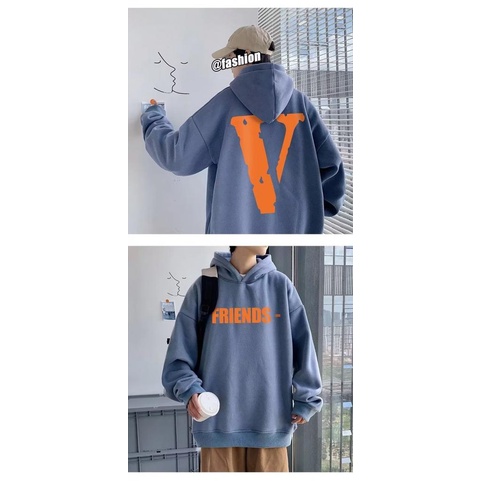 Áo Hoodie Tay Dài Dáng Rộng Phong Cách Hong Kong Thời Trang Xuân Thu Mới
