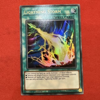 [Thẻ Bài Yugioh Chính Hãng] Lightning Storm - Chổi Sấm