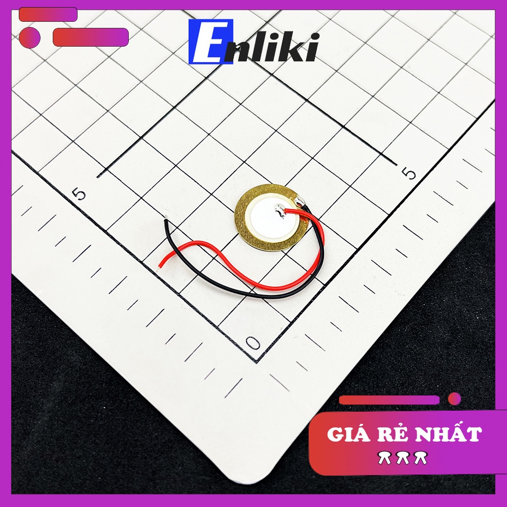 Loa Gốm Thạch Anh Có Hàn Dây 15mm