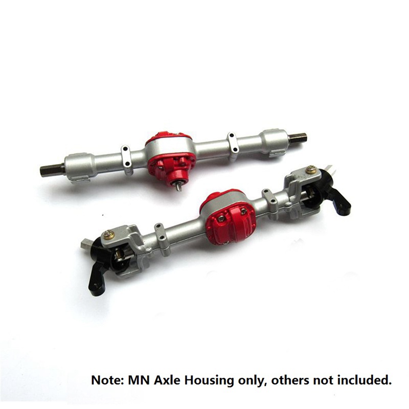 Trục Kim Loại Trước Và Sau Cho Xe Hơi Điều Khiển Từ Xa MN D90 D91 MN99 MN99S Tỉ Lệ 1 / 12 Đen