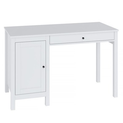 LUMET, Bàn làm việc, bàn học 2 hộc tủ DEK_052, 120x55x75cm, bàn gỗ Scandi Home