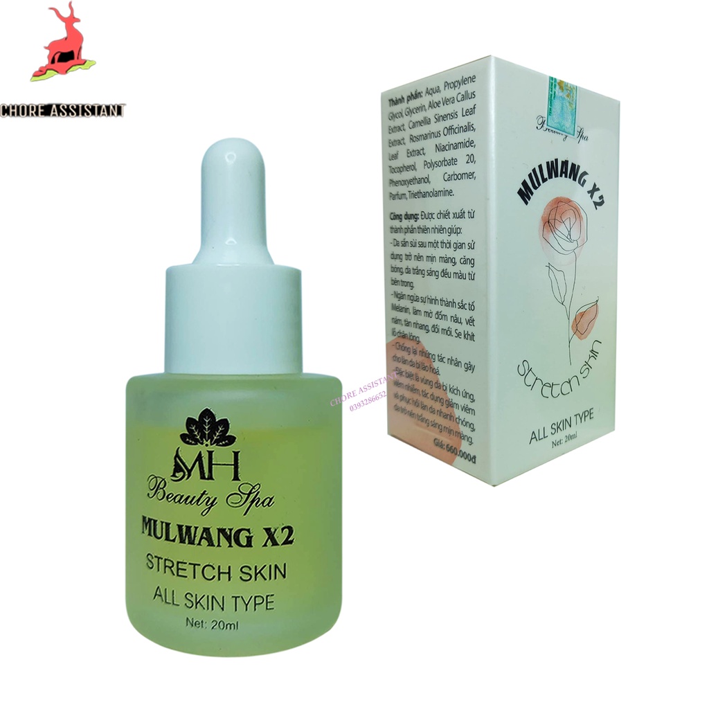 MULWANG X2 MH Beauty Spa 20ml_Serum giúp da mịn màng, căng bóng_CHÍNH HÃNG