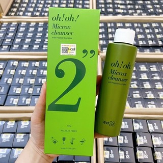 SỮA RỬA MẶT OH!OH! MICROX CLEANSER WITH PEPTIDE COMPLEX 150G