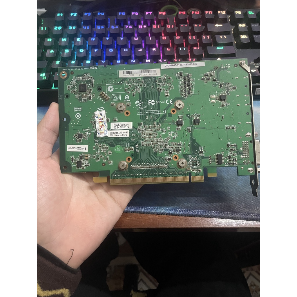 Card màn hình Fx580  512MB 128 byte R3