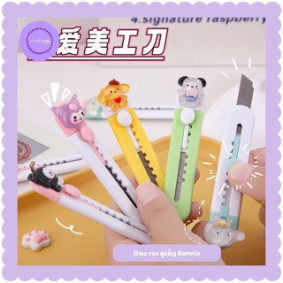 Dao rọc giấy charm nhân vật Sanrio nhỏ gọn tiện dụng