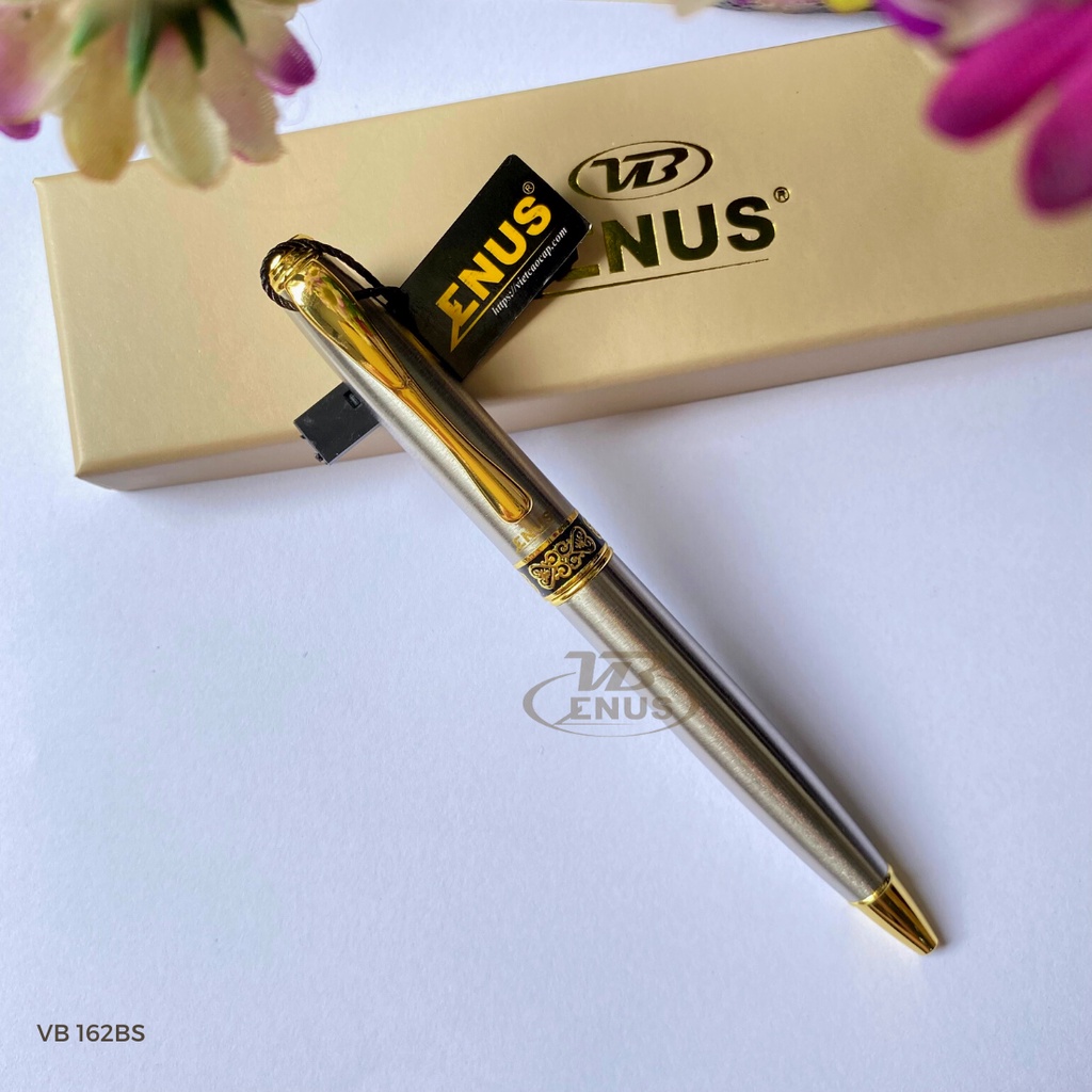Bút ký cao cấp khắc tên nắp xoay Enus VB162BS quà tặng sinh nhật ý nghĩa sang trọng miễn phí khắc tên theo yêu cầu