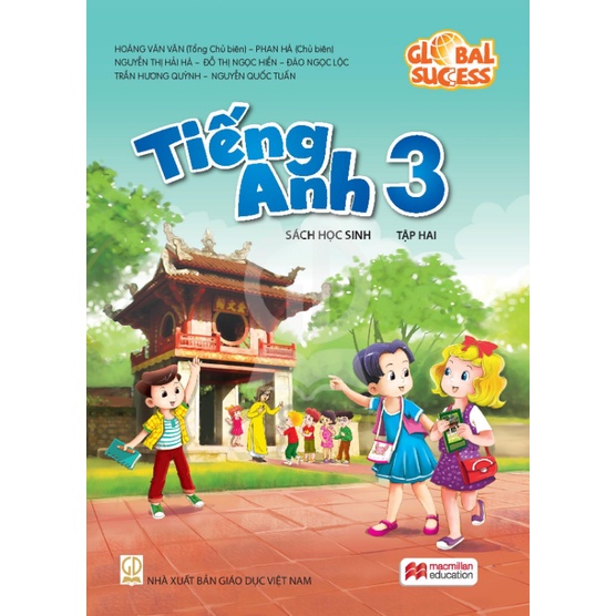 Sách - Tiếng Anh lớp 3 tập 2 sách học sinh (Không đĩa)