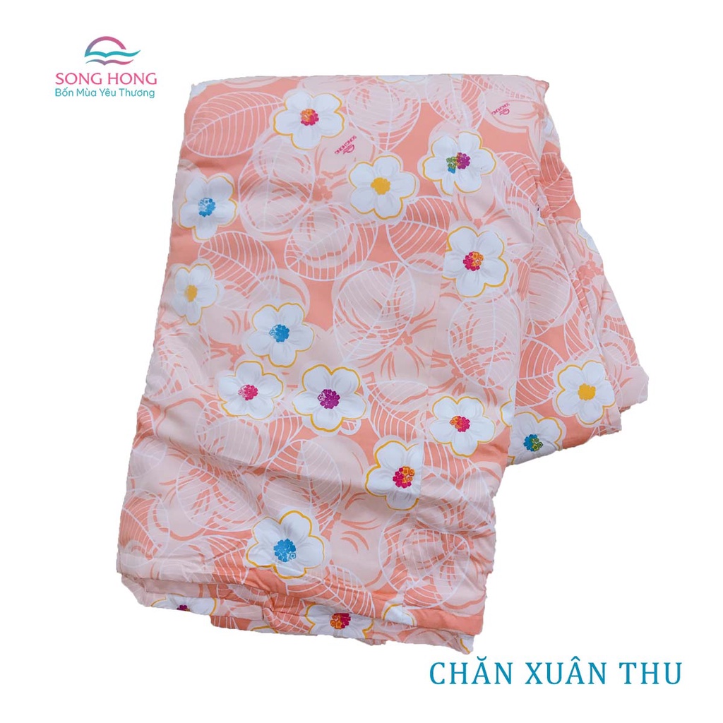 Chăn xuân thu 200x220 Sông Hồng chất cotton