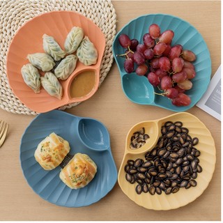 Dĩa nhựa hình sò kiểu dáng đáng yêu - foodmap